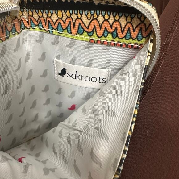 Sak Sakroots Wallet Smartphone Wristlet Bag Multicolor Pattern - Picture 8 of 14